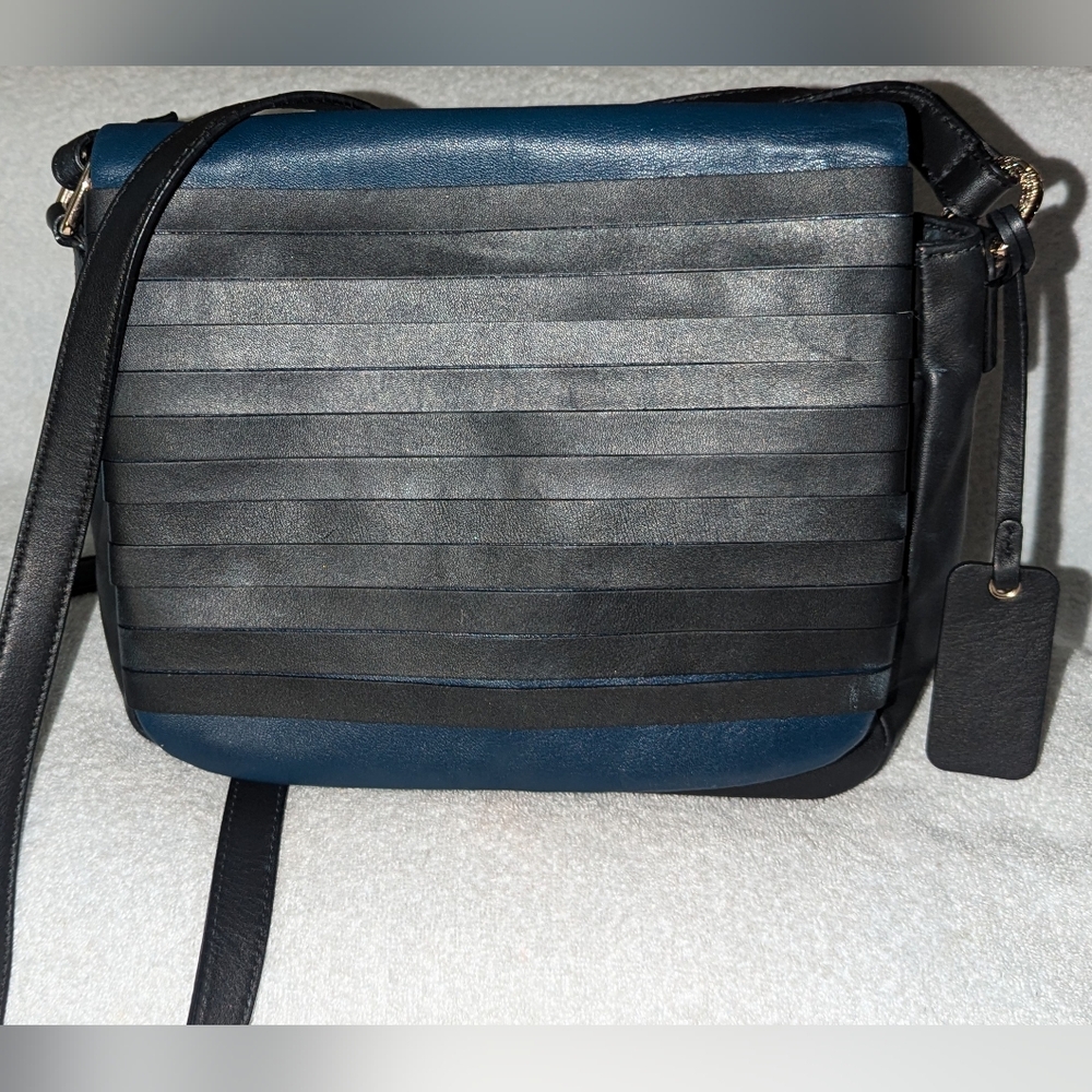Maria Sharapova Cole Haan flap crossbody bag.